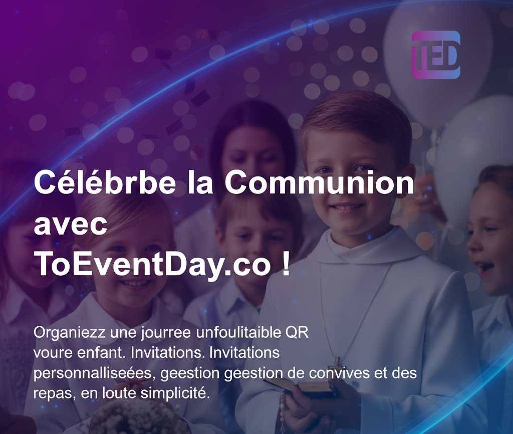 Organisation communion enfant - ToEventDay.co