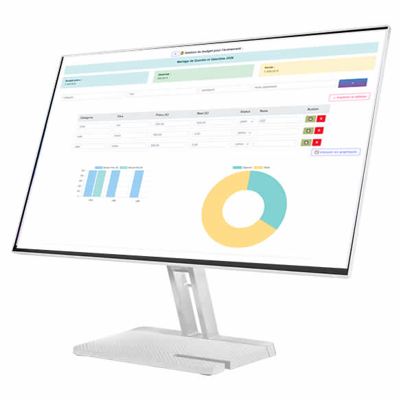 Gestion de votre budget par événement - ToEventDay.co
